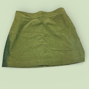 J. Crew Olive Mini Skirt 12